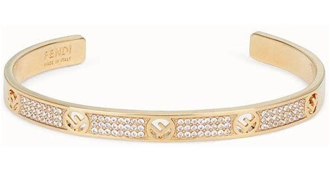 fendi gold bracelet|f is for fendi bracelet.